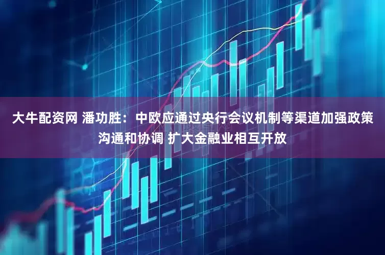 大牛配资网 潘功胜：中欧应通过央行会议机制等渠道加强政策沟通和协调 扩大金融业相互开放