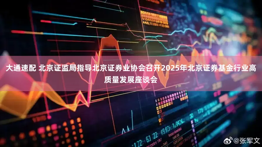 大通速配 北京证监局指导北京证券业协会召开2025年北京证券基金行业高质量发展座谈会
