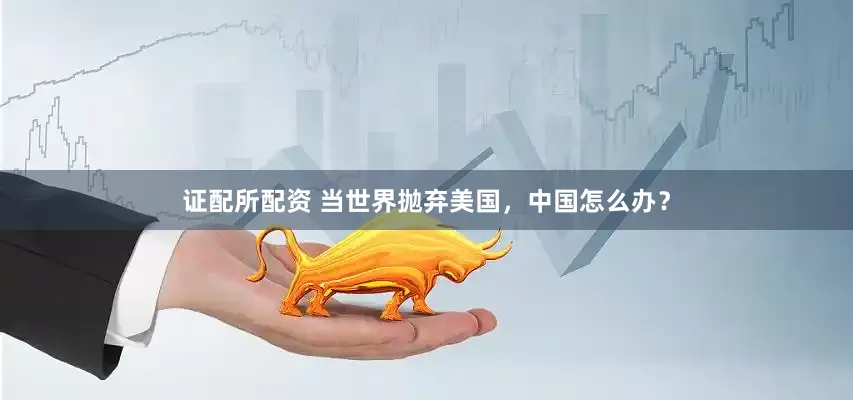 证配所配资 当世界抛弃美国，中国怎么办？